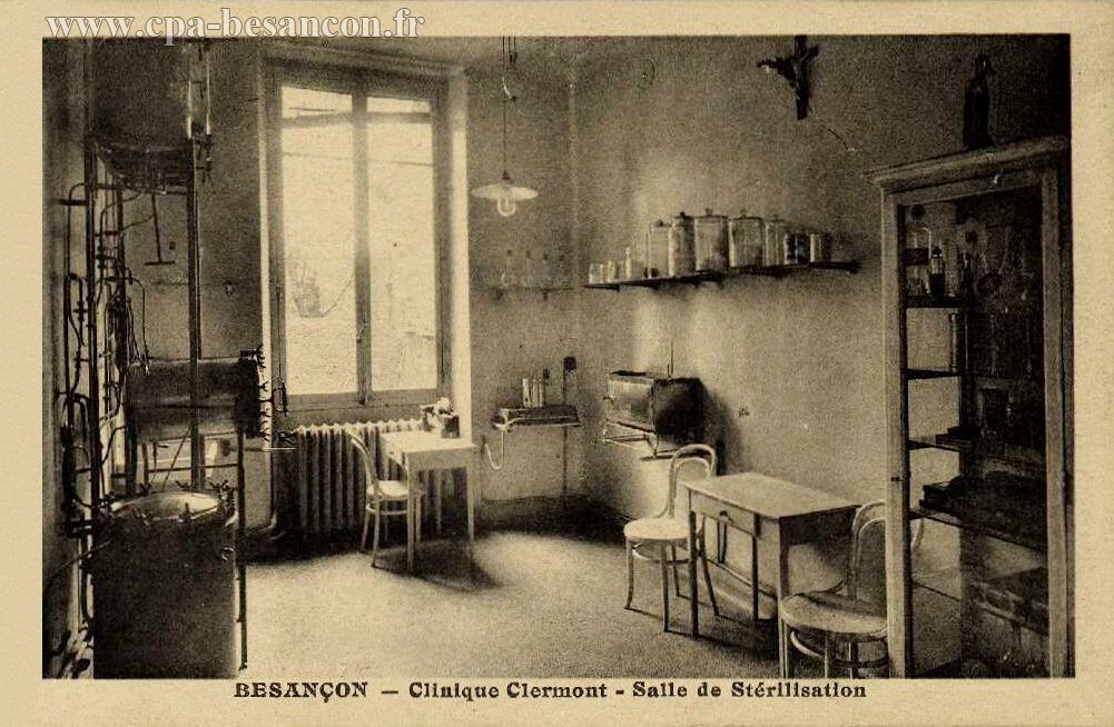 BESANÇON - Clinique Clermont - Salle de Stérilisation